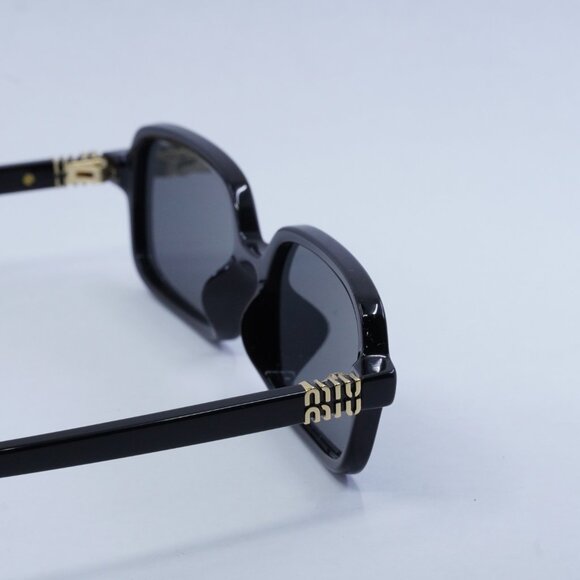 Final Price! Miu Miu MU11ZS 16K5S0 Black/Dark Grey Sunglasses main image 7